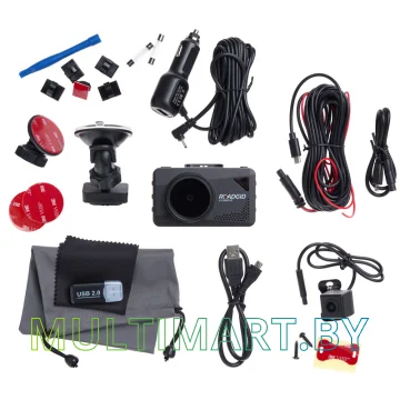 Видеорегистратор-радар детектор-GPS информатор (3в1) Roadgid X9 Gibrid GT 2CH картинка 7